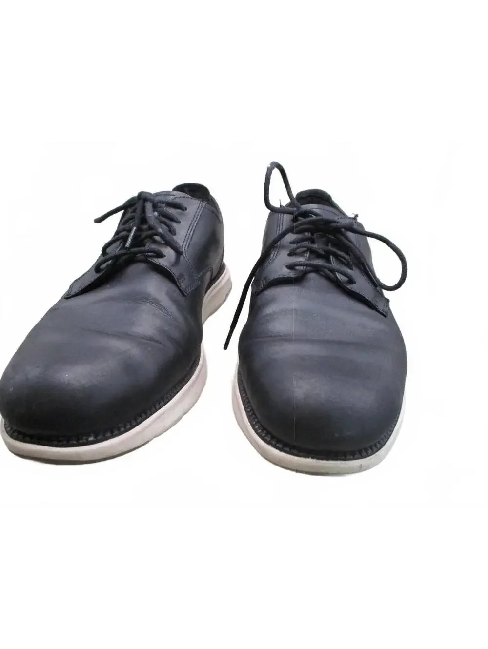 Cole Haan Grand Atlantic Men's Black Leather Oxford Shoes Size 13 M C38157